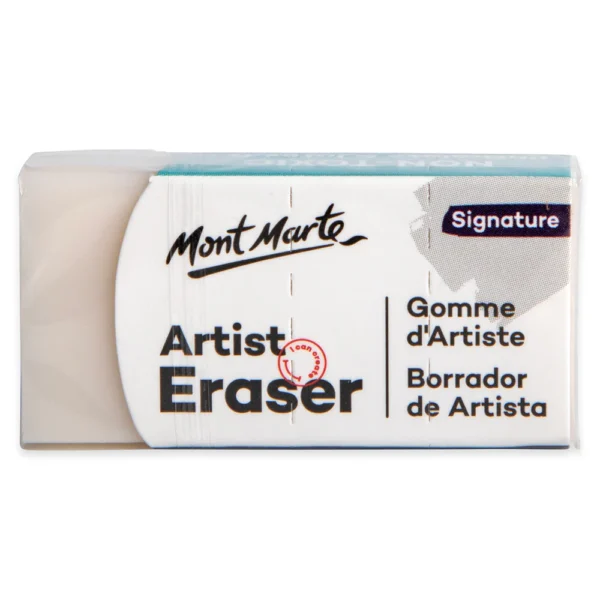 Mont Marte Artist Eraser 4cm (1.57in) Signature - White