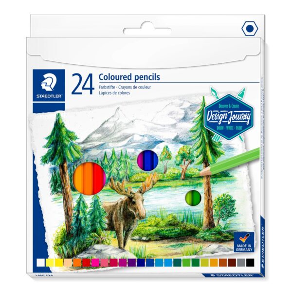 Staedtler Design Journey Colours Pencil Cardboard box 24 Set