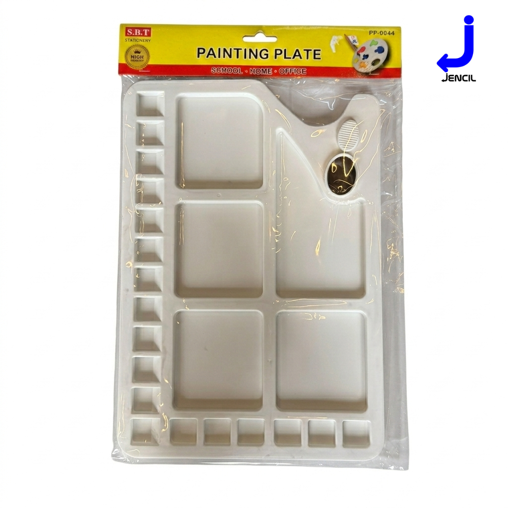 Plastic Painting Plate - S.B.T