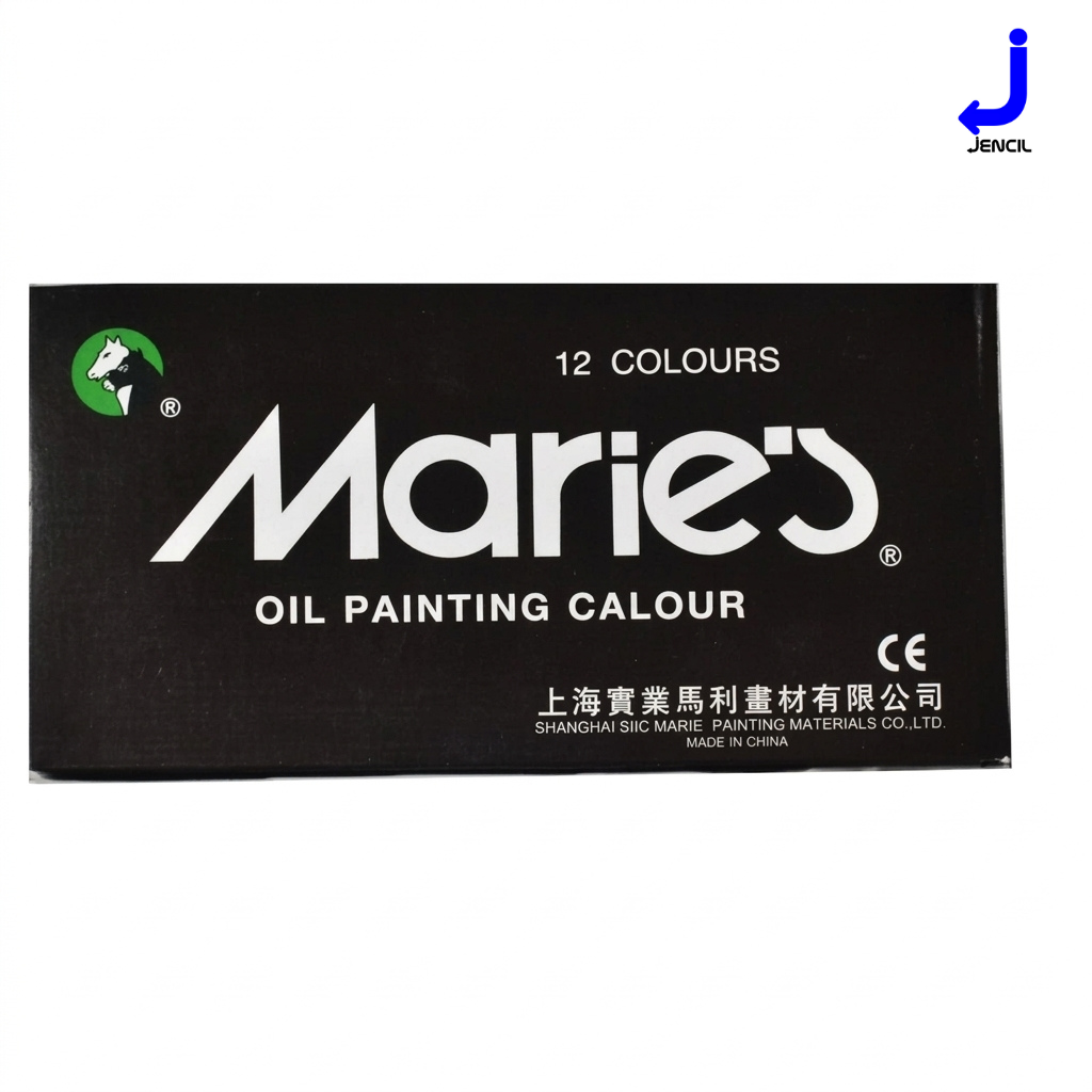 Oil Painting Colours 12ml* 12 Set – Marie’s - Image 4