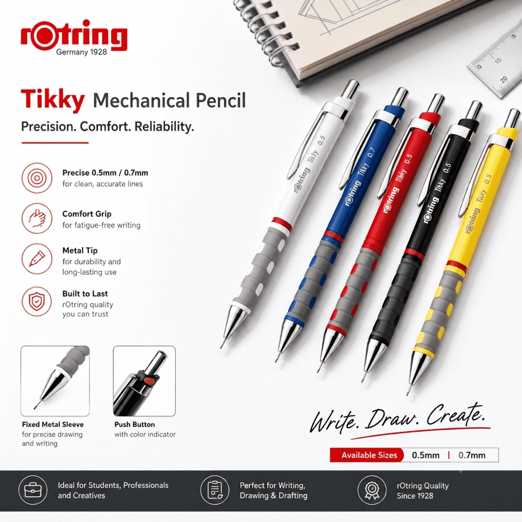 0.7mm Mechanical Pencil - Rotring - Image 2